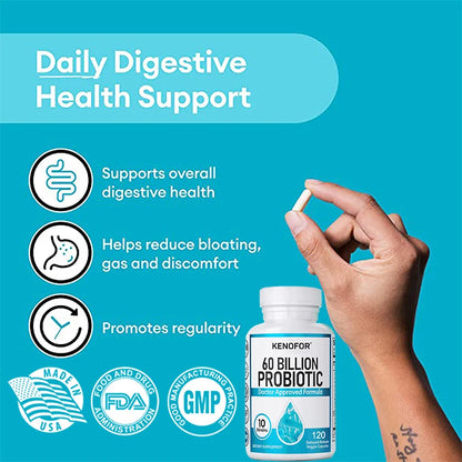 Probiotics Detox: Intestinal & Colon Health Support