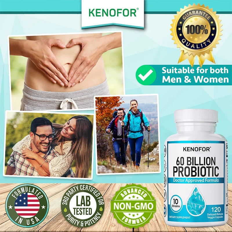 Probiotics Detox: Intestinal & Colon Health Support