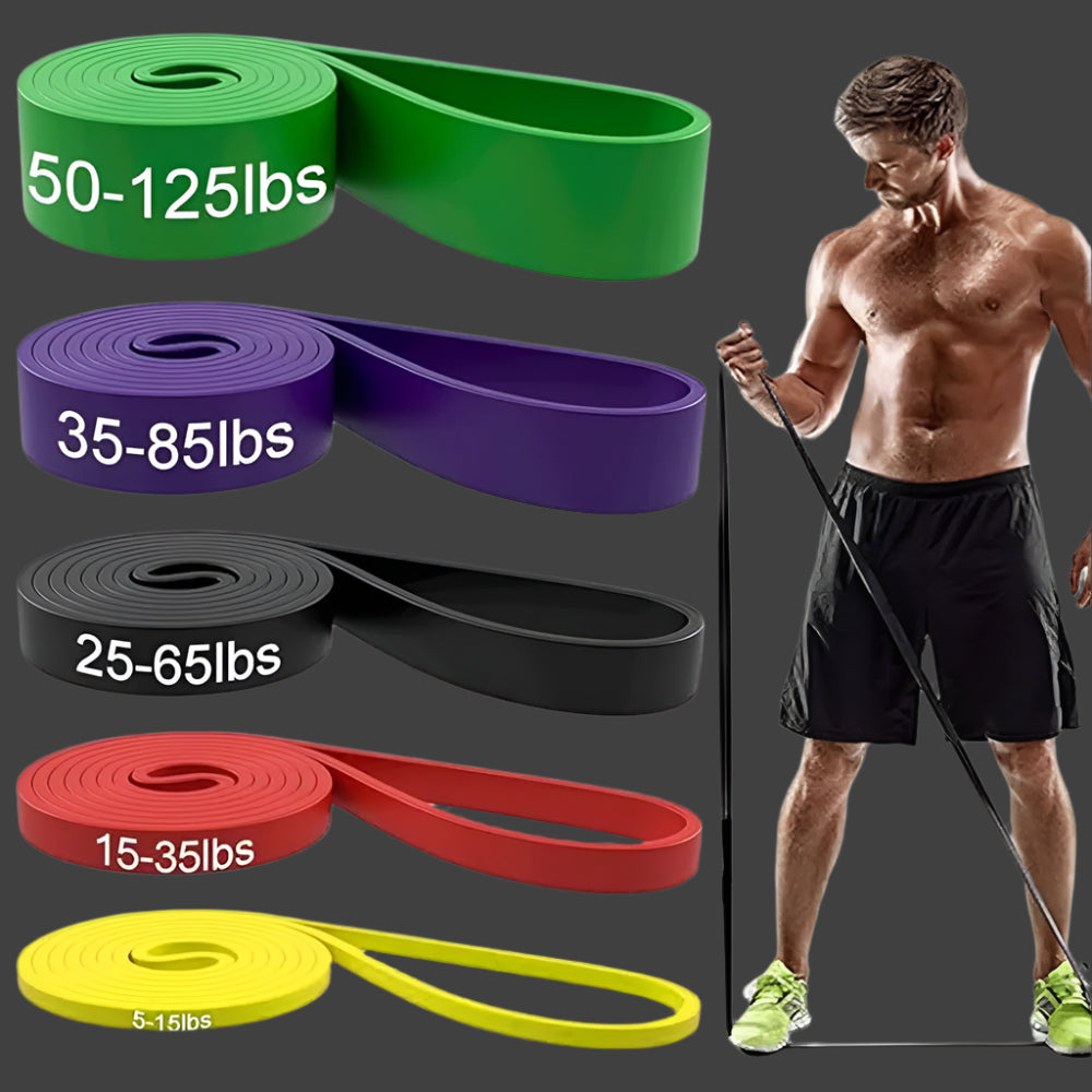 Resistance Bands Set - Home Workouts & Fitness Training