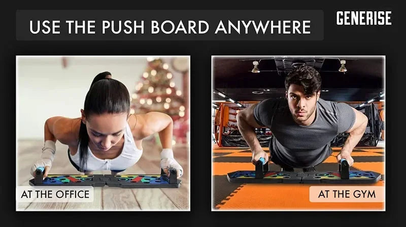 Push Up Board / 21-in-1 Folding Exercise Station