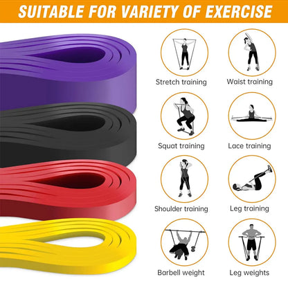 Resistance Bands Set - Home Workouts & Fitness Training