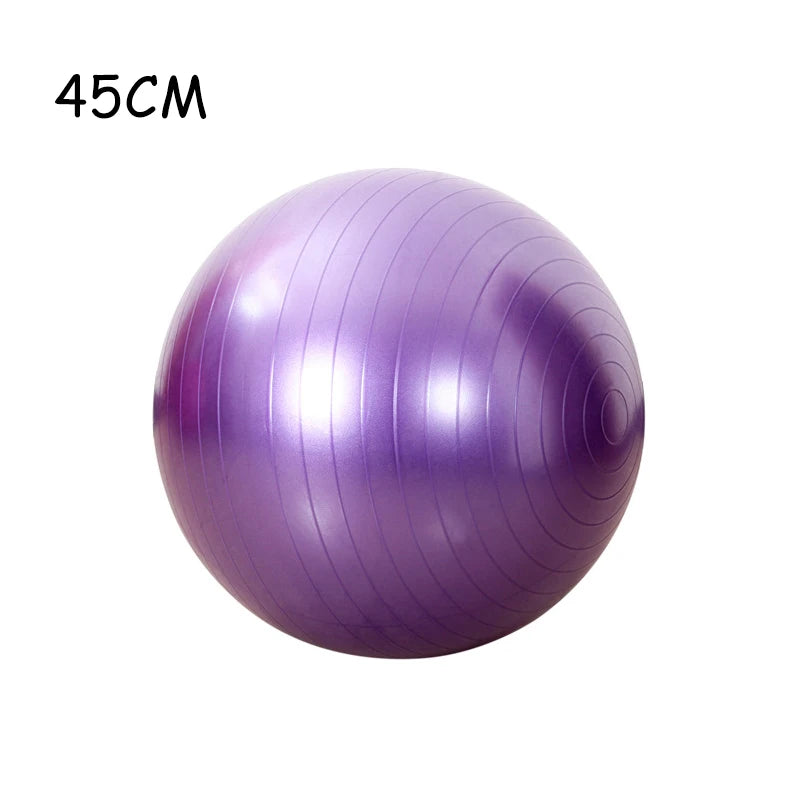 PVC Yoga Ball - Thickened, Explosion-Proof Fitness Equipment