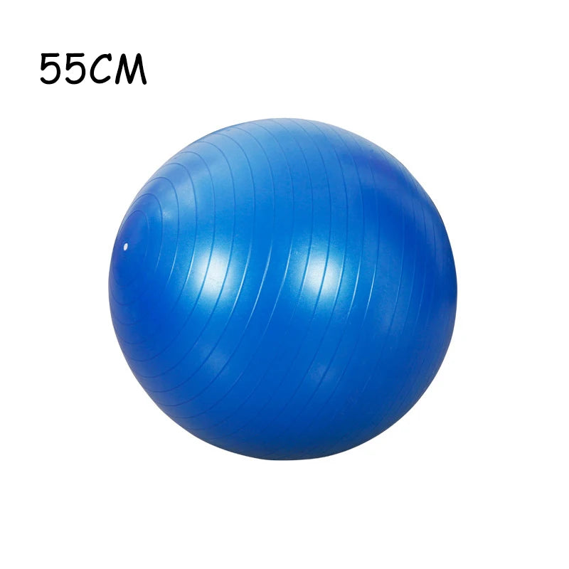 PVC Yoga Ball - Thickened, Explosion-Proof Fitness Equipment